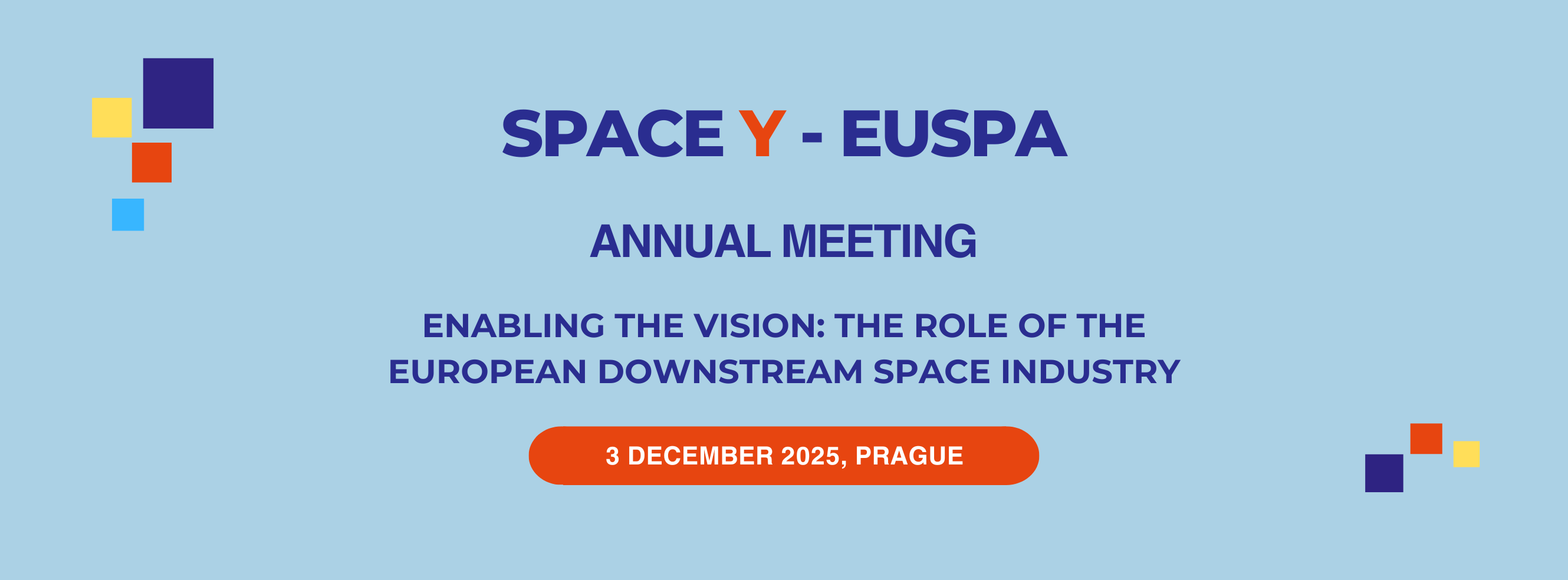 Space Y – EUSPA Annual Meeting
